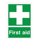 First Aid Sign