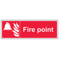 Fire Point Sign