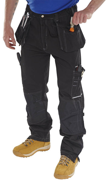 Click Shawbury Multi-Purpose Black Trousers