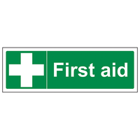 First Aid Sign