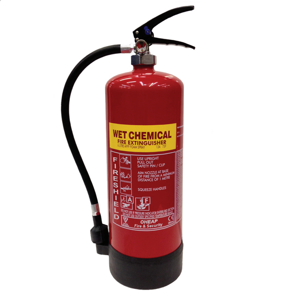 Fireshield 6ltr Wet Chemical Fire Extinguisher