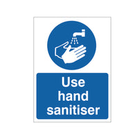 Use Hand Sanitiser Sign