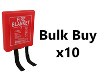 Bulk Buy - Firechief 1.2 x 1.2m Fire Blanket - Rigid Case x10