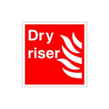 Dry Riser Sign