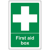 First Aid Box Sign