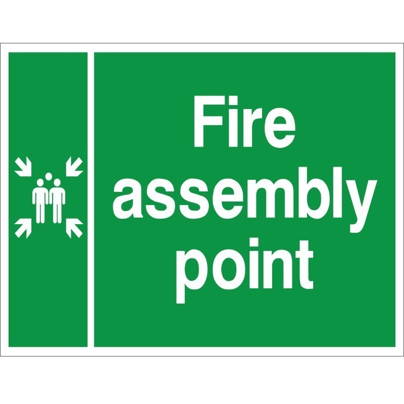 Fire Assembly Point Sign – The-Safety.Shop