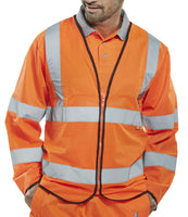 Fire Retardant Hi-Vis Zip Up Jacket