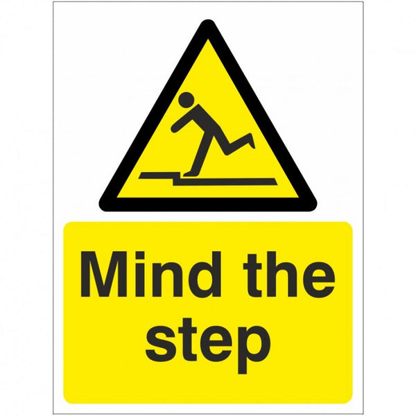 Mind the Step Sign