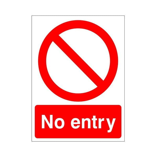 No Entry Sign