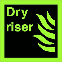 Dry Riser Sign