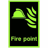 Fire Point Sign