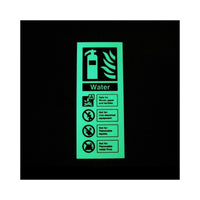 Water Fire Extinguisher ID Sign