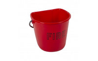 Plastic Fire Bucket & Lid