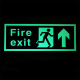 Fire Exit Up Arrow Sign