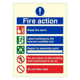 Raise The Alarm - Fire Action Sign