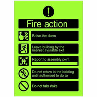 Raise The Alarm - Fire Action Sign