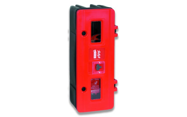 Single Fire Extinguisher Cabinet with Key Lock