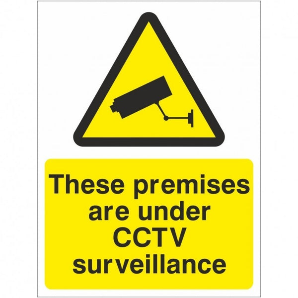 These Premises are under CCTV Surveillance Sign